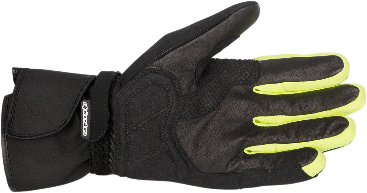 GUANTES ALPINESTARS VALPARAISO AZUL/AMARILLO