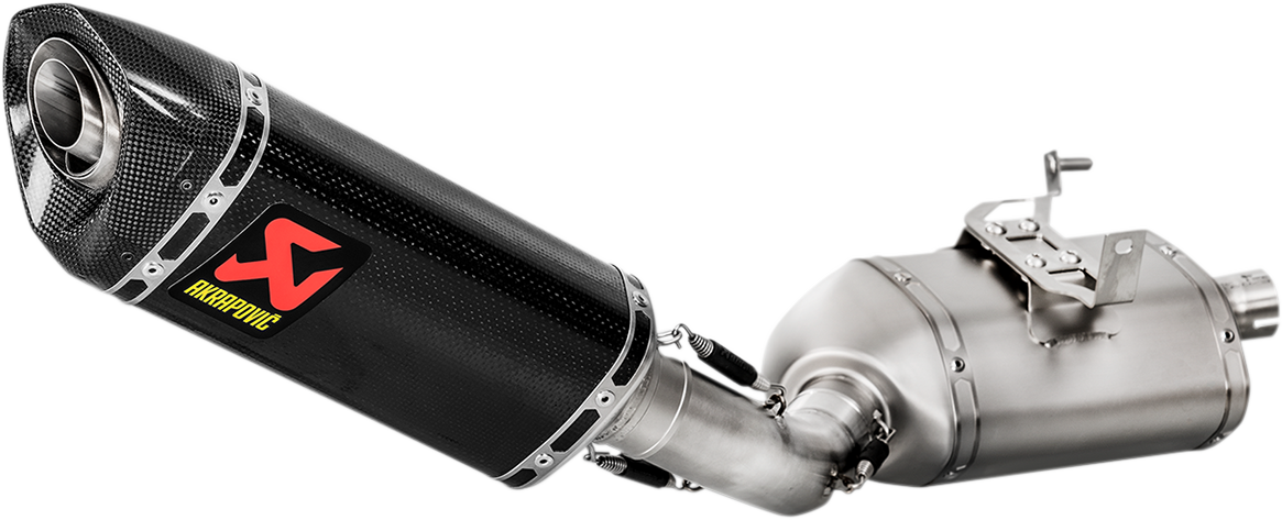 ESCAPE SLIP-ON AKRAPOVIC CARBONO STREET TRIUMPH 765