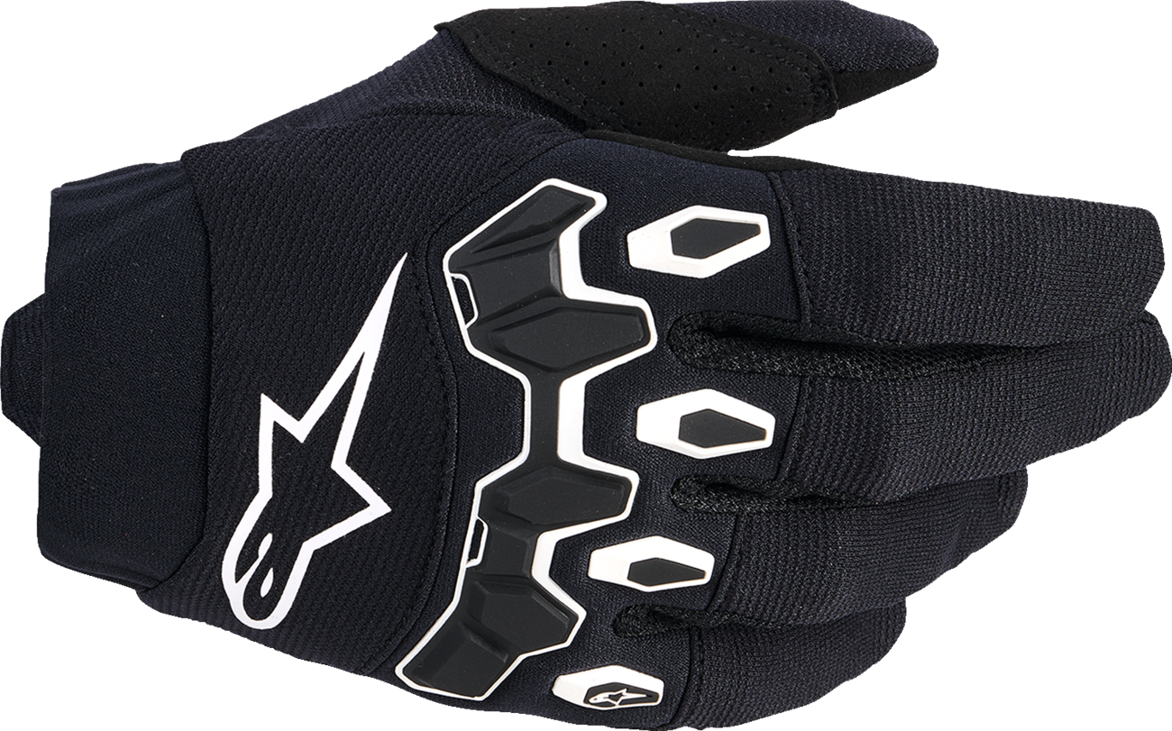 GUANTES ALPINESTARS YOUTH FULL BORE V2 NEGRO/BLANCO PARA NINO