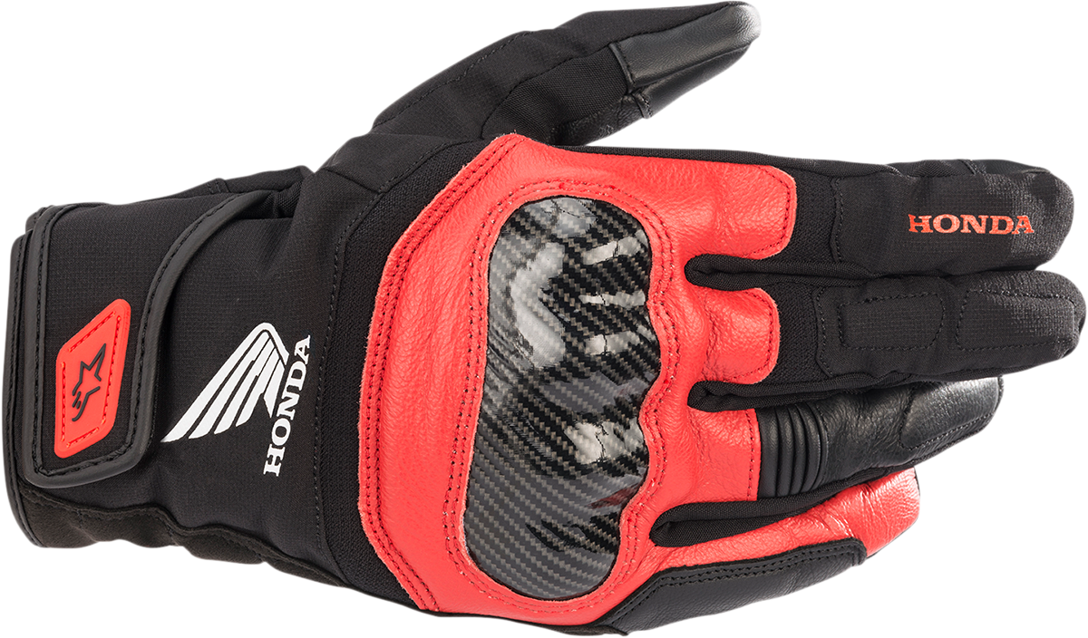 GUANTES ALPINESTARS SMX Z WP NEGRO/ROJO