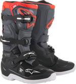 BOTAS MOTOCROSS ALPINESTARS YOUTH TECH 7S FLS/ROJAS PARA NINO