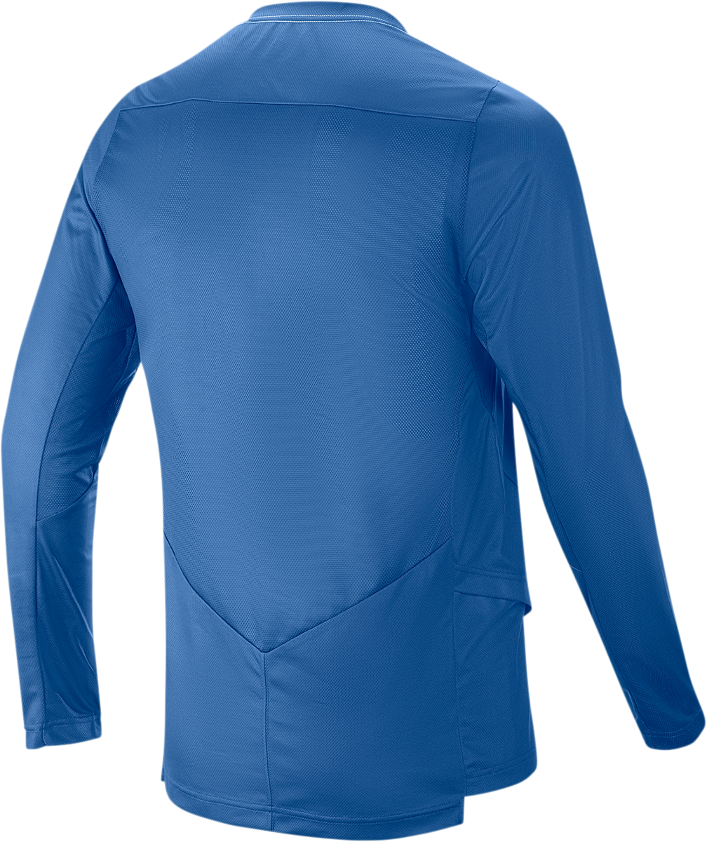 JERSEY ALPINESTARS DROP 6.0 MANGA LARGA AZUL