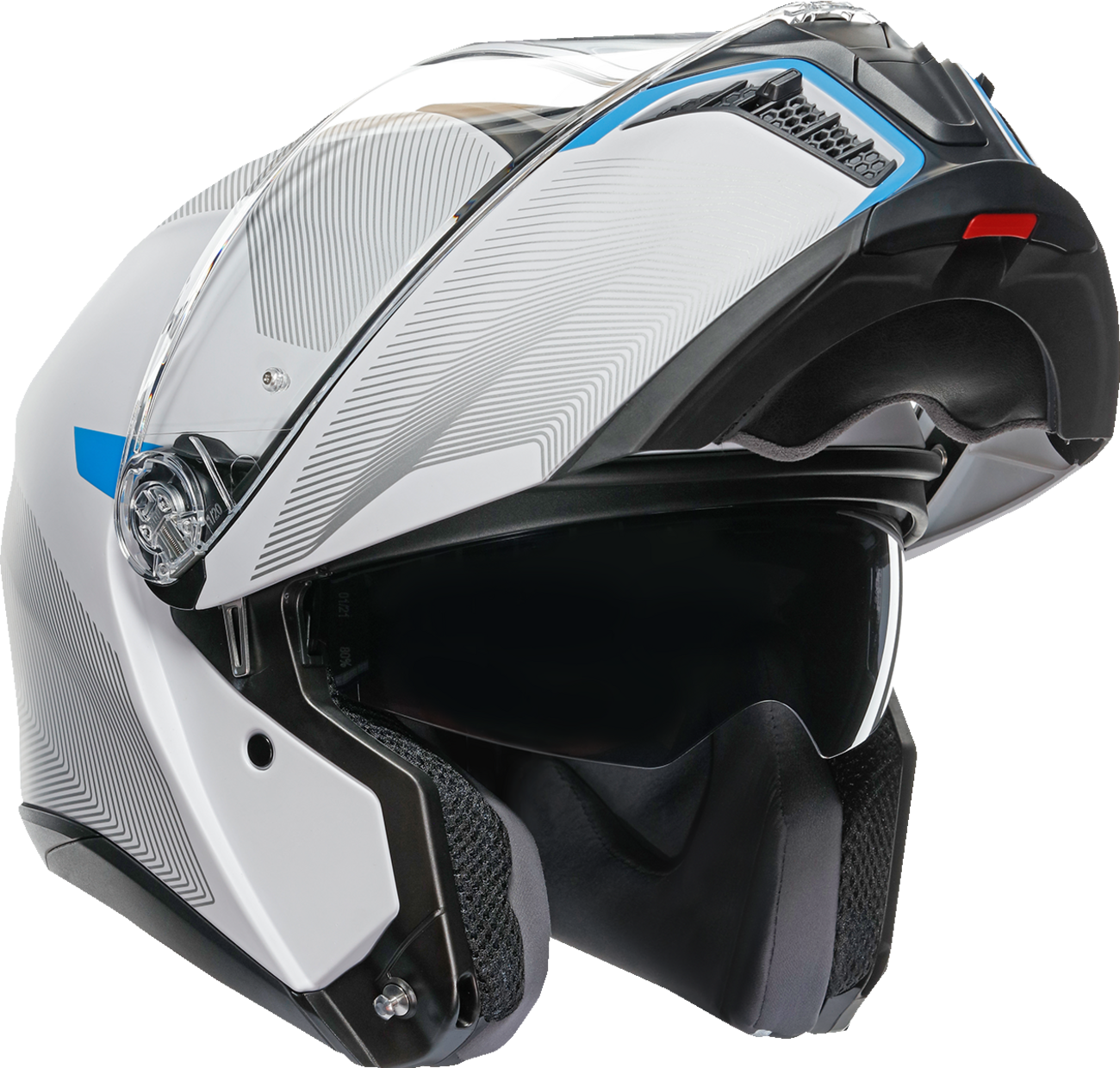 CASCO AGV TOURMODULAR FREQUENCY GRIS AZUL