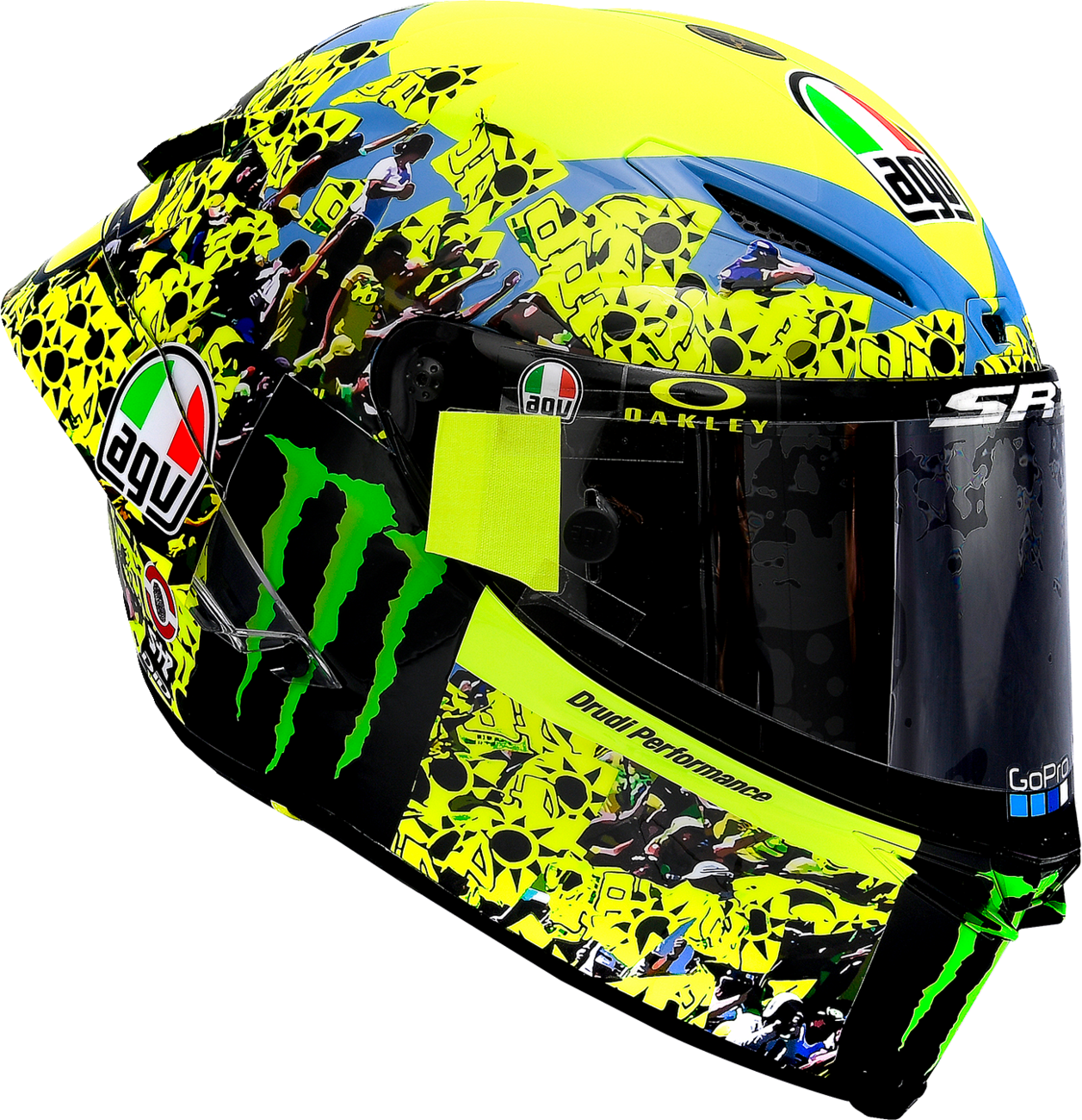 CASCO INTEGRAL AGV PISTA GP RR ROSSI MISANO 2 2021 EDICIÓN LIMITADA