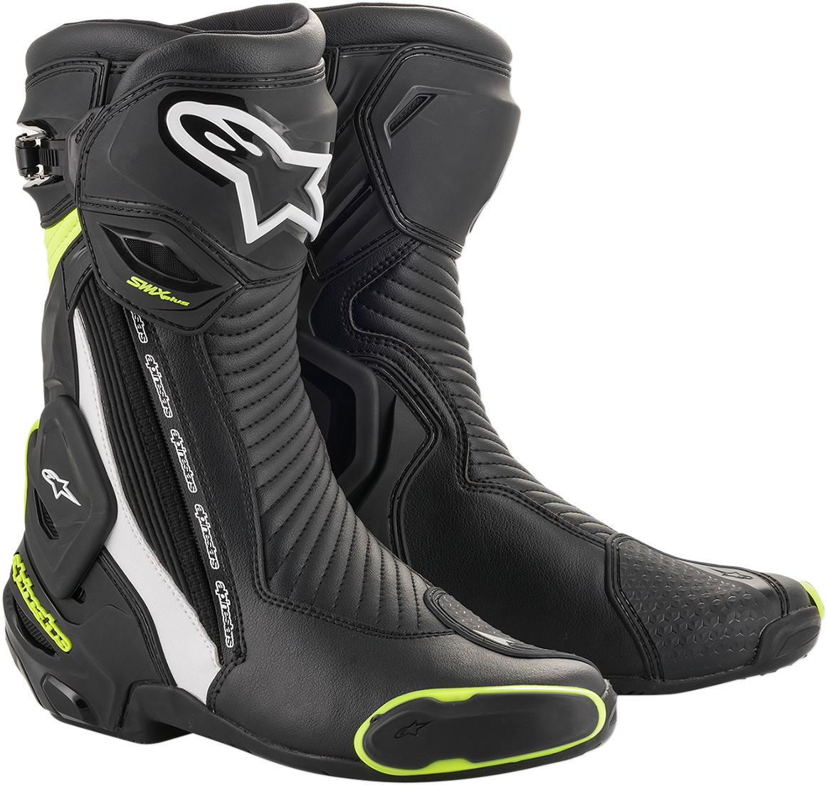 BOTAS ALPINESTARS SMX PLUS NEGRO/BLANCO/AMARILLO NEON