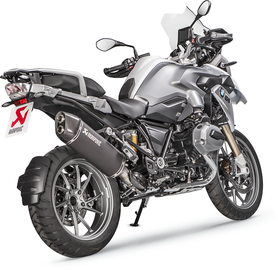 ESCAPE AKRAPOVIC SLIP-ON LINE NEGRO TITANIO BMW R1200GS 2017