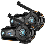 FODSPORTS Motorcycle Bluetooth Intercom with Music Sharing, M1S Pro 2000m 8 Riders Group Helmet Communication System Headset Universal Wireless Interphone (Waterproof/Handsfree/Stereo Music/GPS/2 Mic)