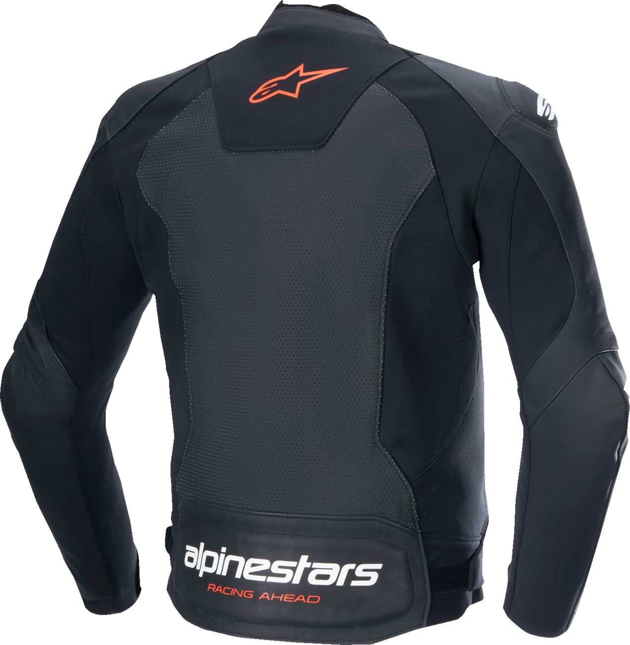 CHAQUETA ALPINESTARS FASTER V3 AIRFLOW DE CUERO NEGRO/ROJO