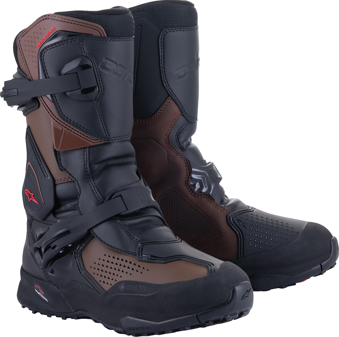 BOTAS DE AVENTURA ALPINESTARS XT-8 GORE-TEX NEGRO/MARRÓN