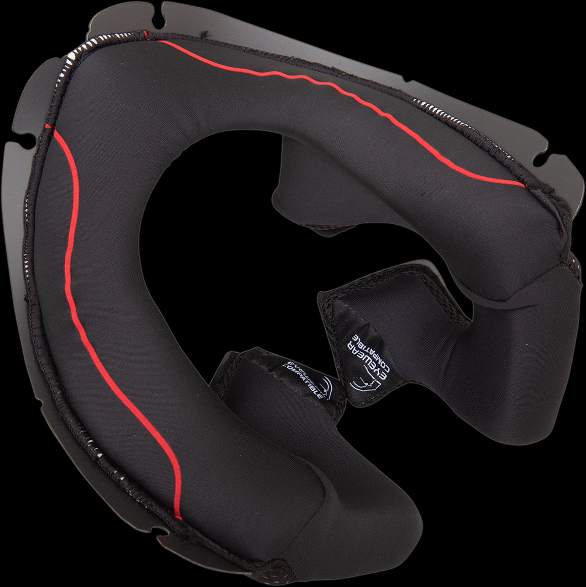 ALMOHADILLA LATERAL AGV S K-1 NEGRO