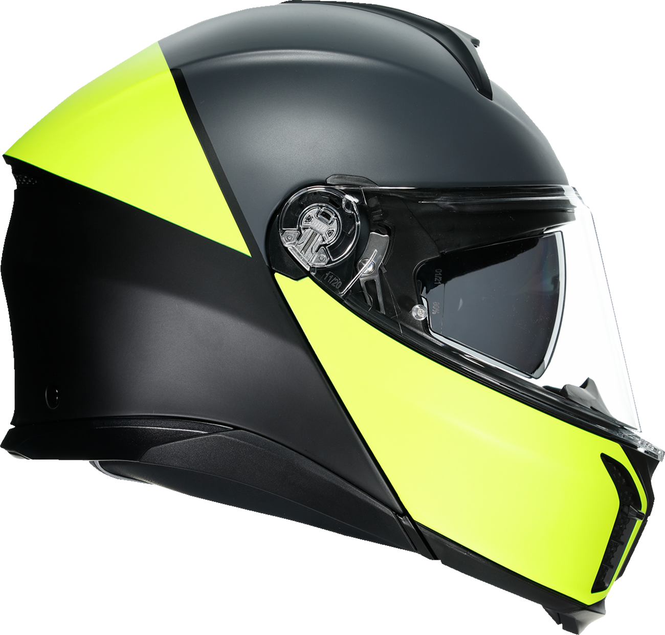 CASCO AGV TOURMODULAR AMARILLO NEGRO GRIS