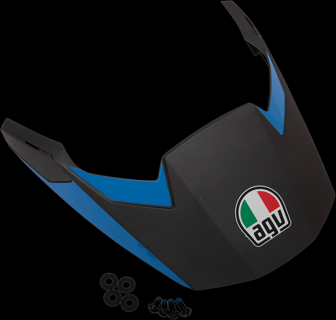VISERA AGV AX9 M-BLK CYAN-BL