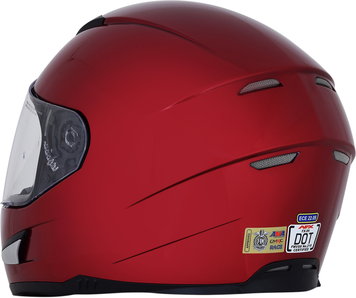CASCO INTEGRAL AFX FX-99 ROJO VINO