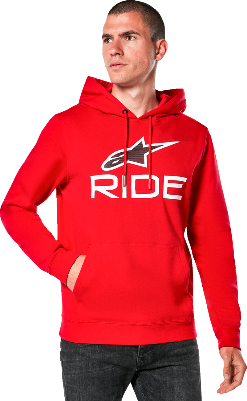 BUSO ALPINESTARS RIDE 4.0 PULLOVER ROJO/BLANCO/NEGRO