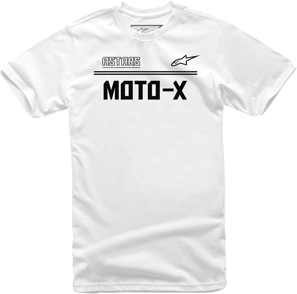 CAMISETA ALPINESTARS MOTO X BLANCO/NEGRO