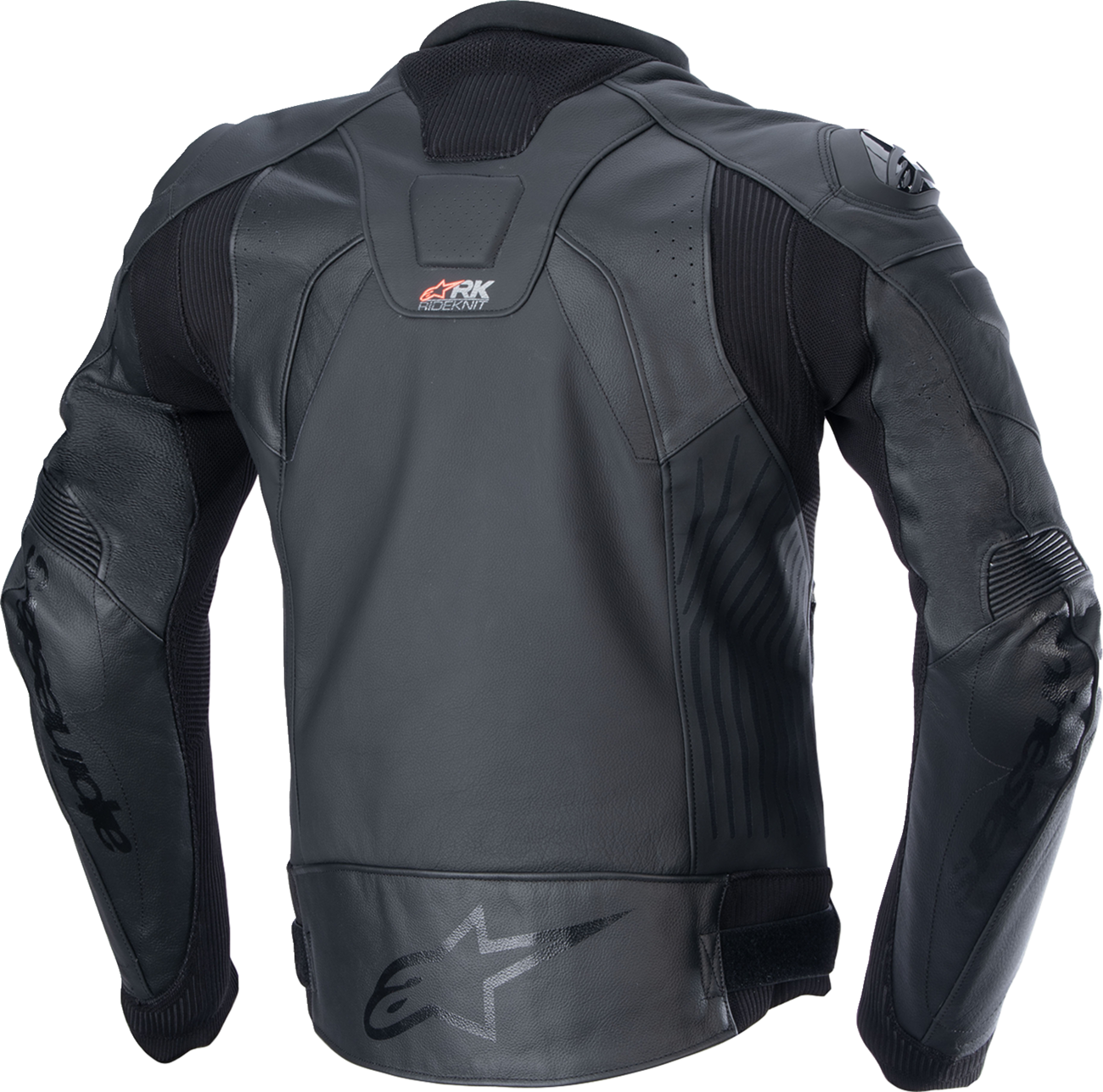 CHAQUETA DE CUERO ALPINESTARS GP PLUS R V4 RIDEKNIT NEGRO