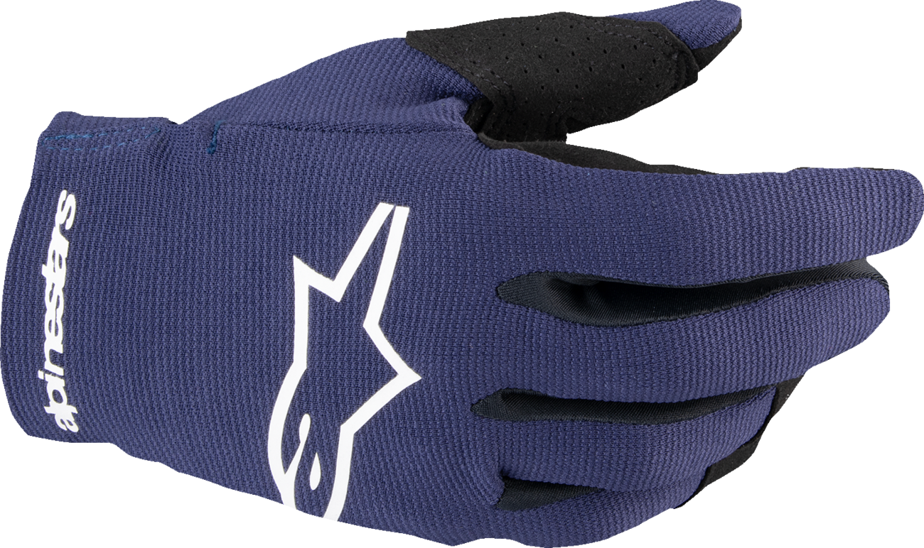 GUANTES MX ALPINESTARS YOUTH RADAR AZUL/BLANCO PARA NIÑO