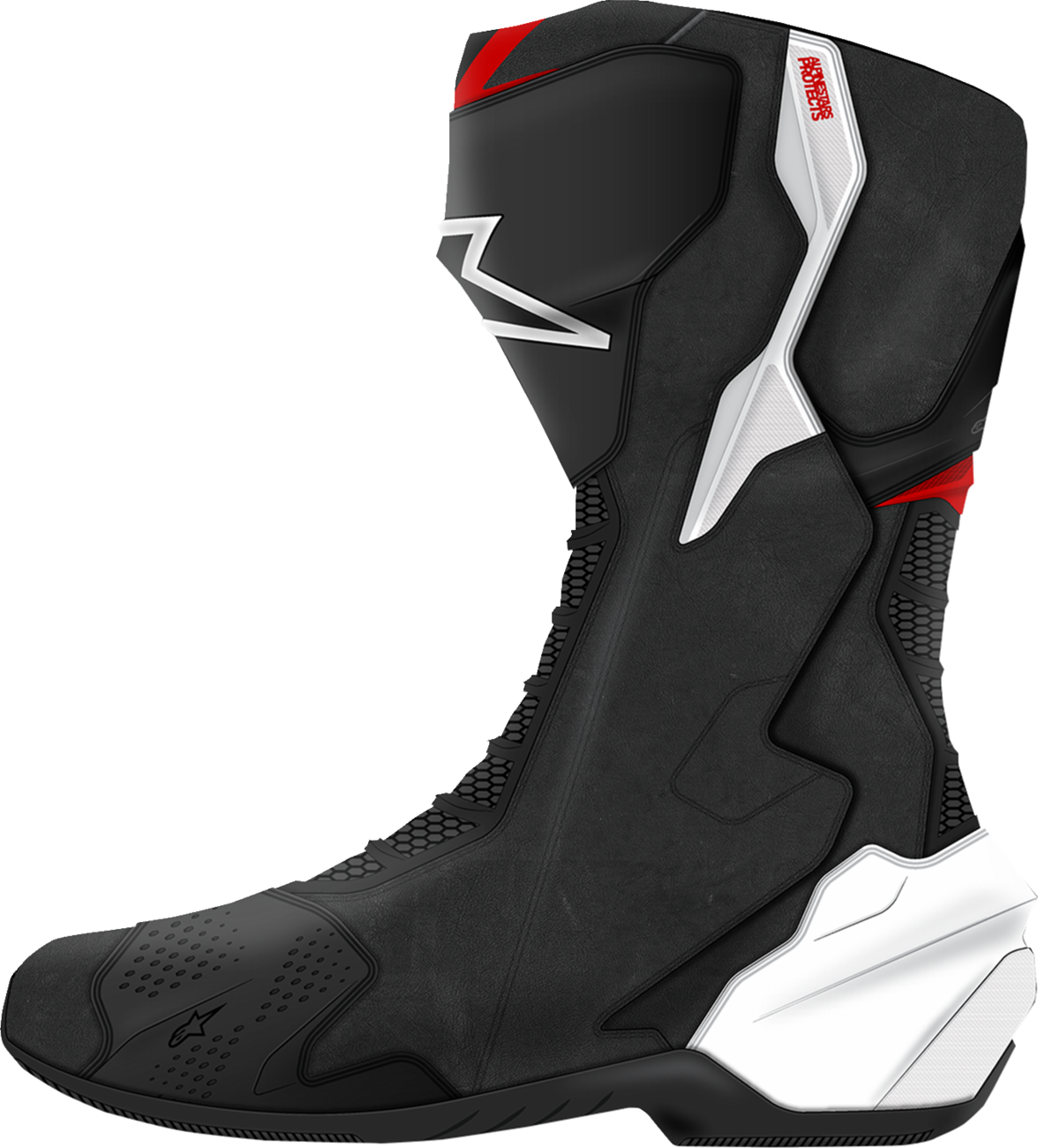 BOTAS ALPINESTARS SMX-6 V3 NEGRO/BLANCO/ROJO