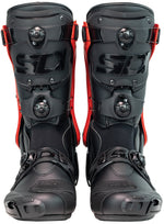BOTAS SIDI REX NEGRO/ROJO