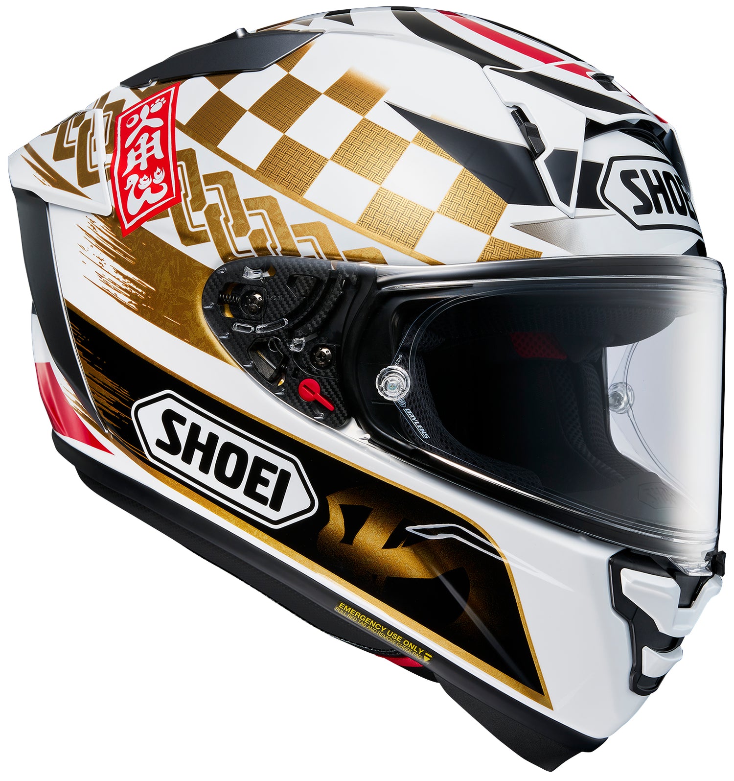 CASCO INTEGRAL SHOEI X-15 MARQUEZ MOTEGI4 ROJO