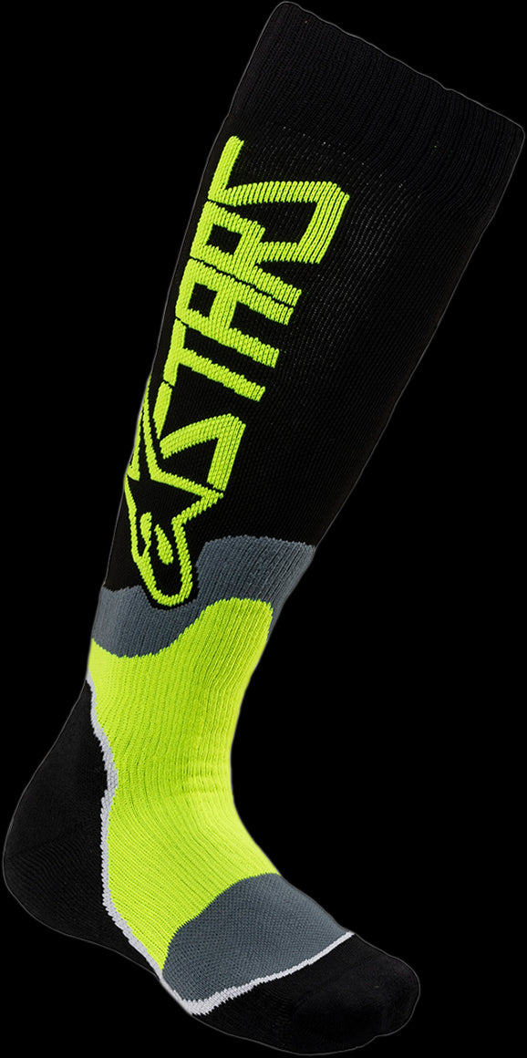 ALPINESTARS PARA NINO MX PLUS2 NEGRO AMARILLO