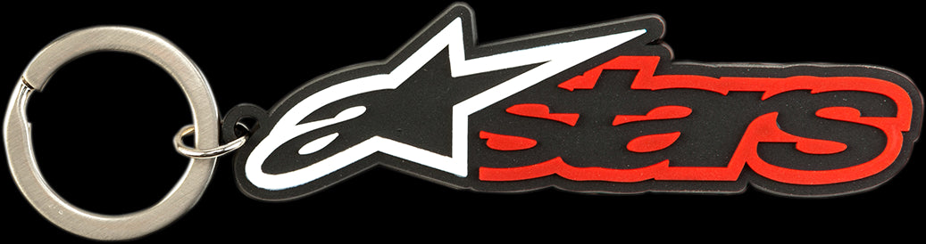 ALPINESTARS  KEY FOB BLAZE   ROJO NEGRO