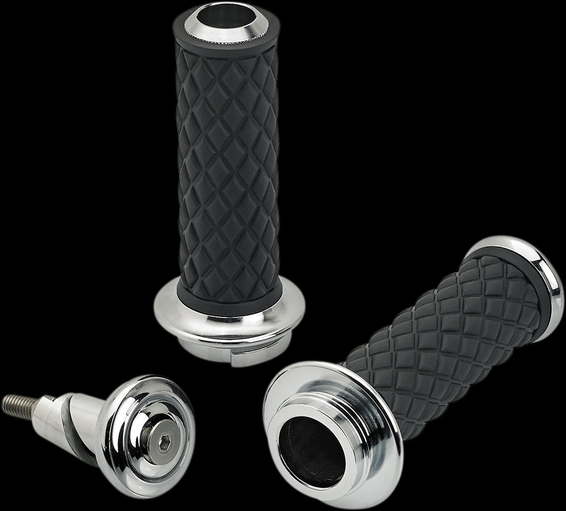 BILTWELL GRIPS ALUMICORE TBW CH
