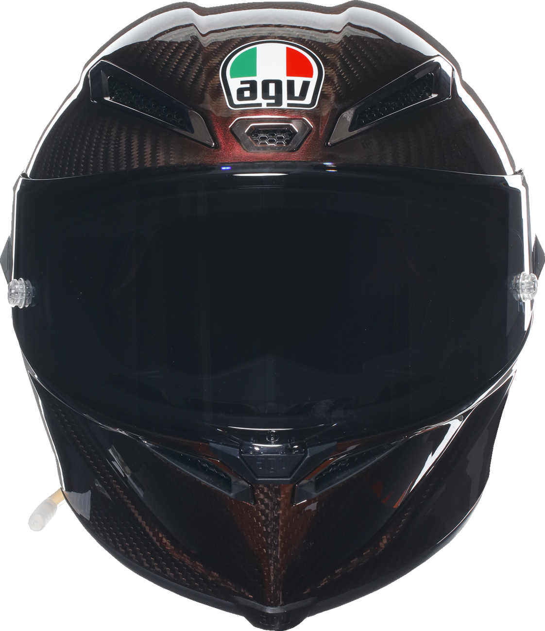 CASCO AGV PISTA GP R ROJO CARBON