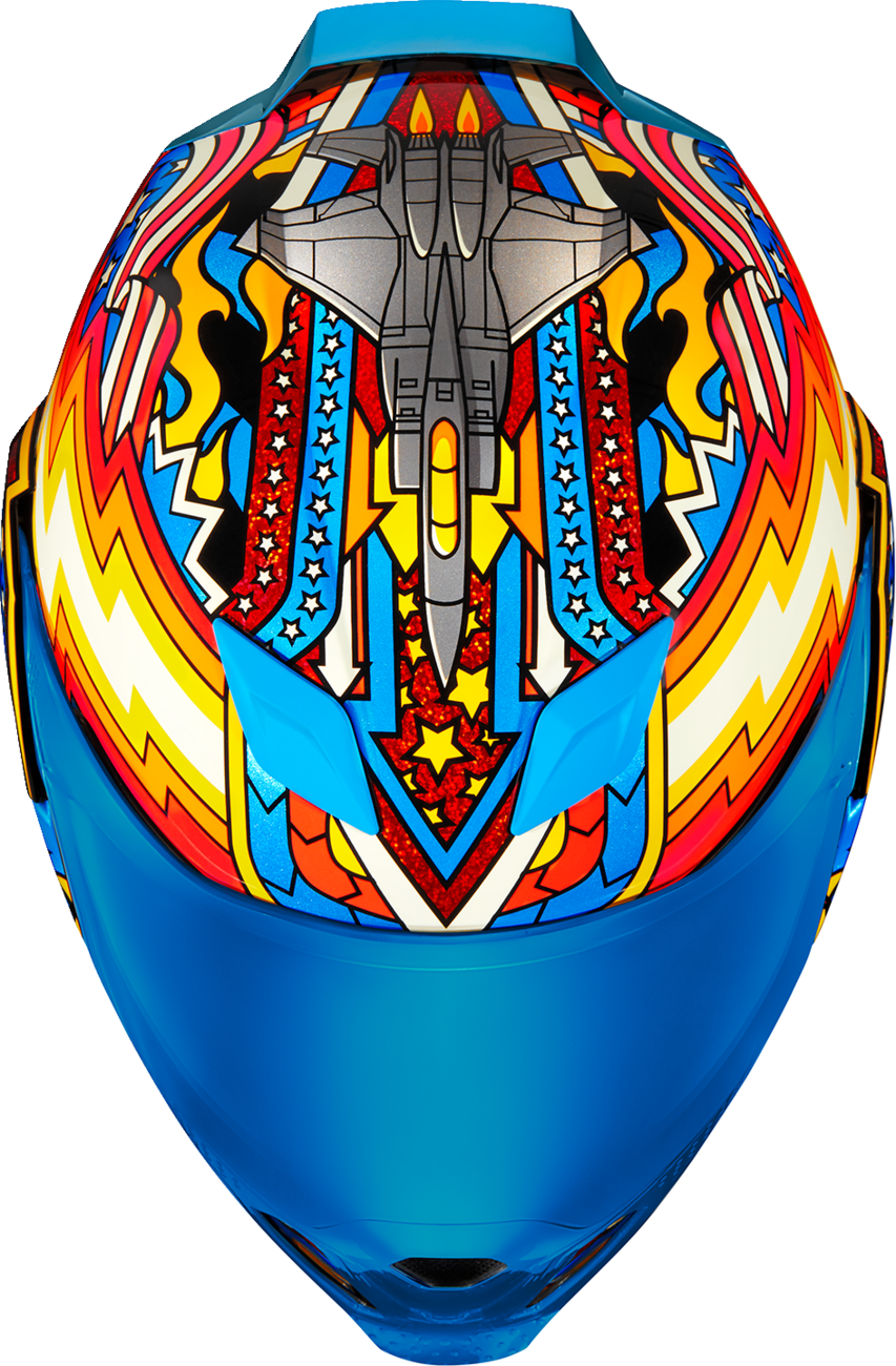 CASCO ICON AIRFLITE FLY BOY AZUL