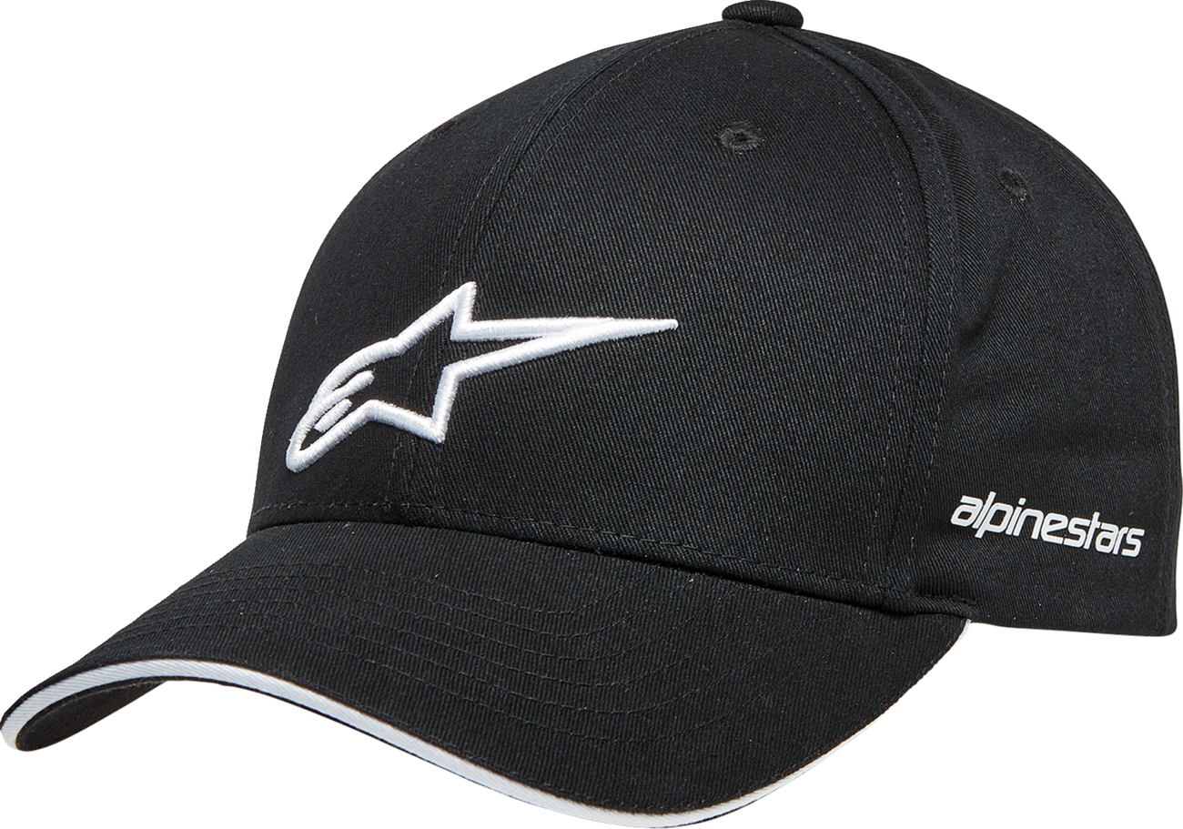 GORRA ALPINESTARS ROSTRUM NEGRO/BLANCO