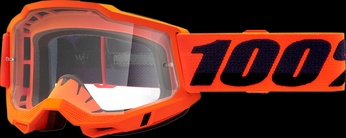 LENTE 100% ACCURI 2 OTG NARANJA TRANSPARENTE