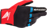 GUANTES ALPINESTARS HONDA COPPER NEGRO/ROJO