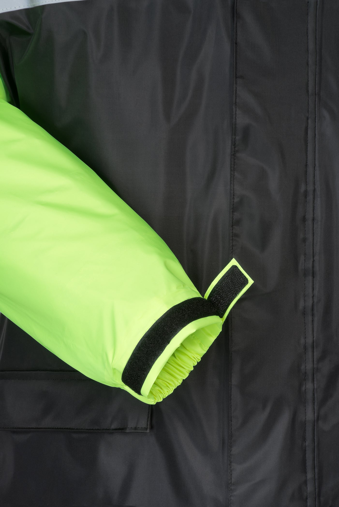 TRAJE IMPERMEABLE TOURMASTER RAINSUIT SHIELD 2 PIEZAS NEGRO ALTO VISIBILIDAD