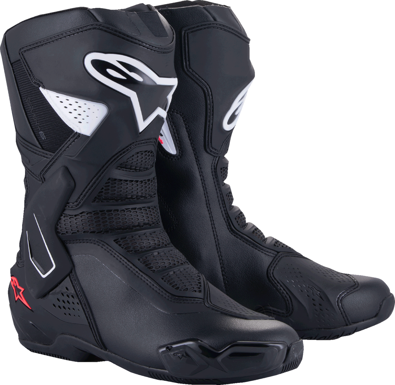 BOTAS ALPINESTARS STELLA SMX-6 V3 NEGRO/BLANCO/ROSADO PARA DAMA