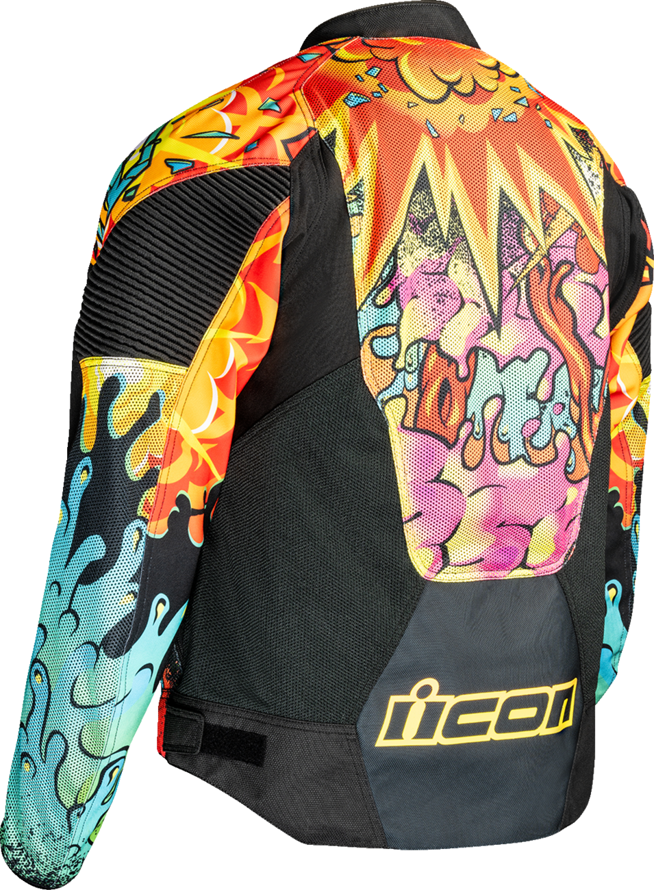 CHAQUETA ICON OVERLORD3 SCATTERBRAIN NEGRO