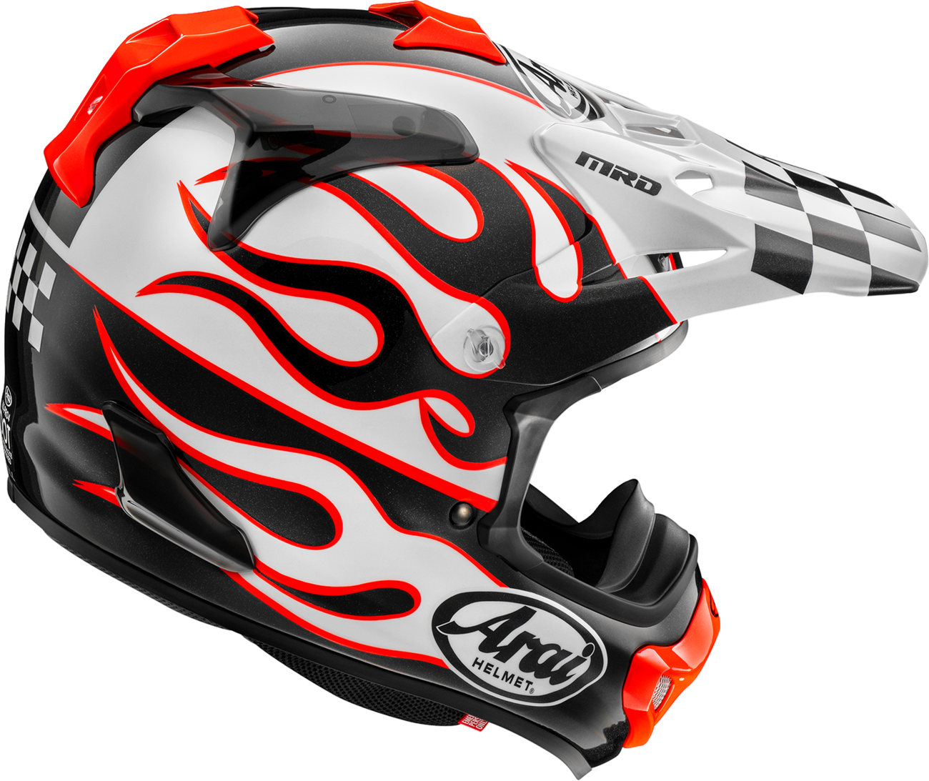 CASCO ARAI HELMETS VX-PRO4 LLAMA BLANCO