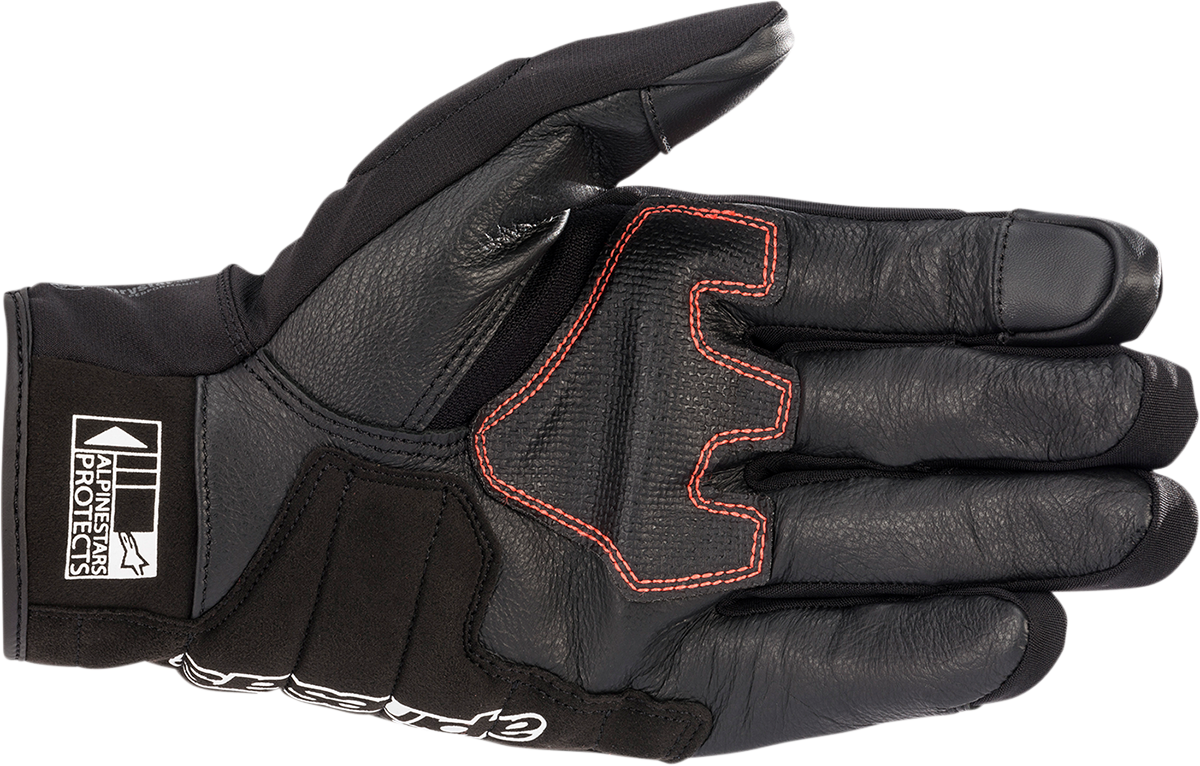 GUANTES ALPINESTARS SMX Z WP NEGRO/ROJO
