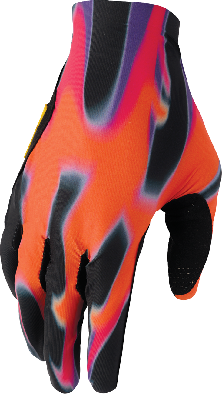 GUANTES THOR SPORTMODE INFERNO NARANJA/PURPURA