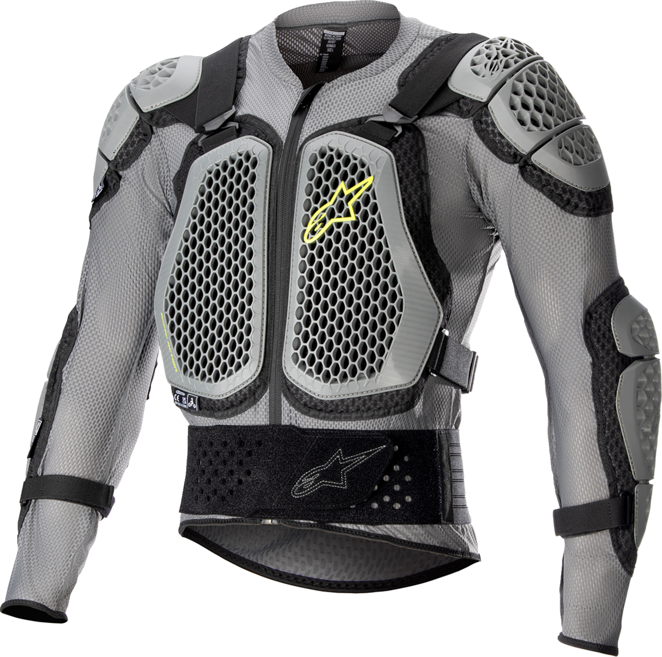 CHAQUETA DE PROTECCIÓN ALPINESTARS BIONIC ACTION V2 GRIS AZUL