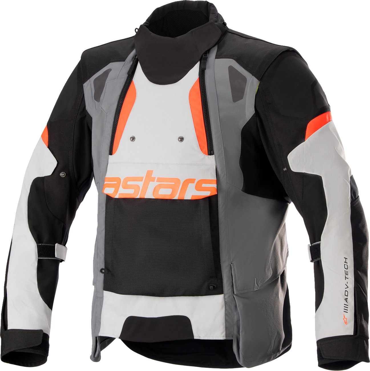 CHAQUETA ALPINESTARS HALO DRYSTAR GRIS/GRIS/NEGRO