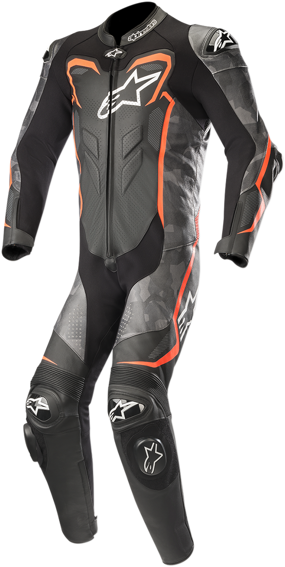 MONOTRAJE ALPINESTARS GP PLUS CAMO 1 PIEZA BIANCO/ROSSO 60