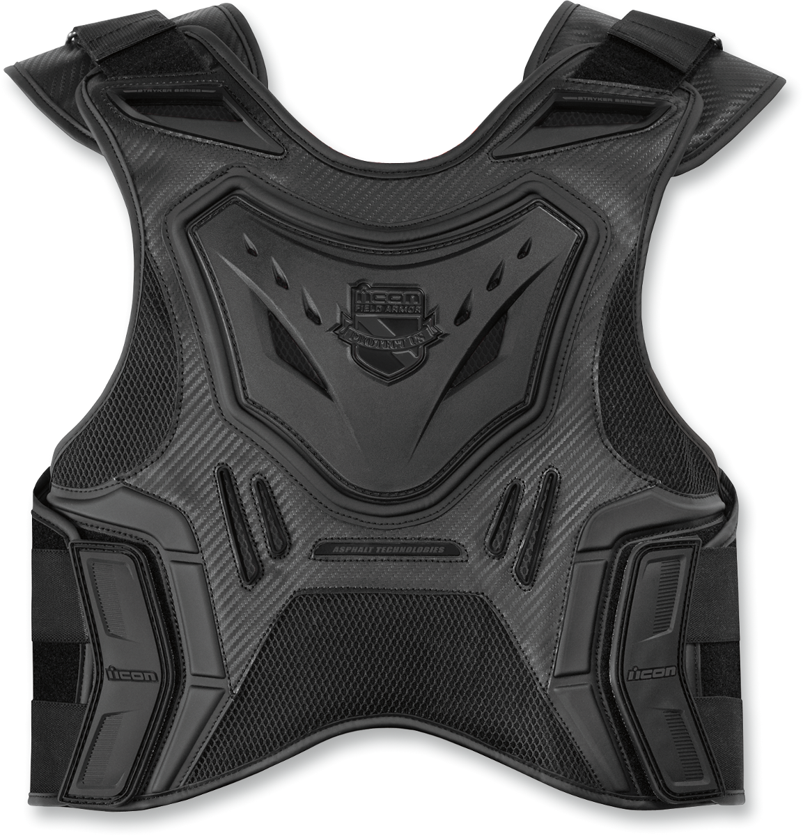 CHALECO ICON DE MUJER STRYKER NEGRO