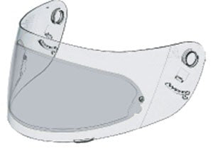 VISOR SHOEI CX-1 1V PINLOCK LENS L. AHUMADO