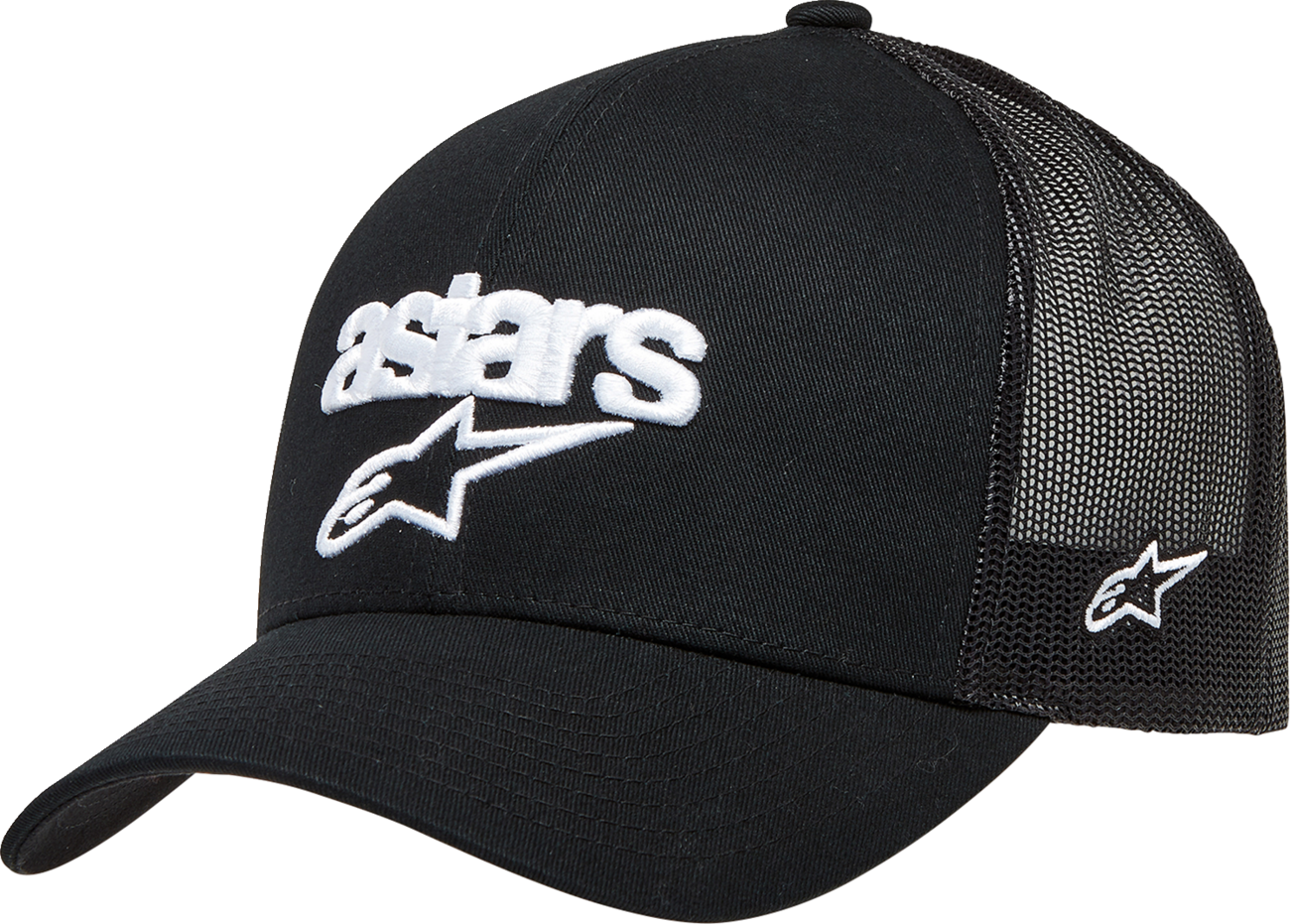 GORRA ALPINESTARS PEDIGREE NEGRO/BLANCO