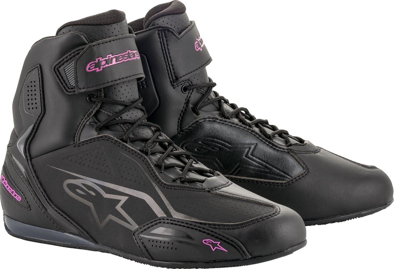 BOTAS ALPINESTARS FAST 3 NEGRO/ROSA
