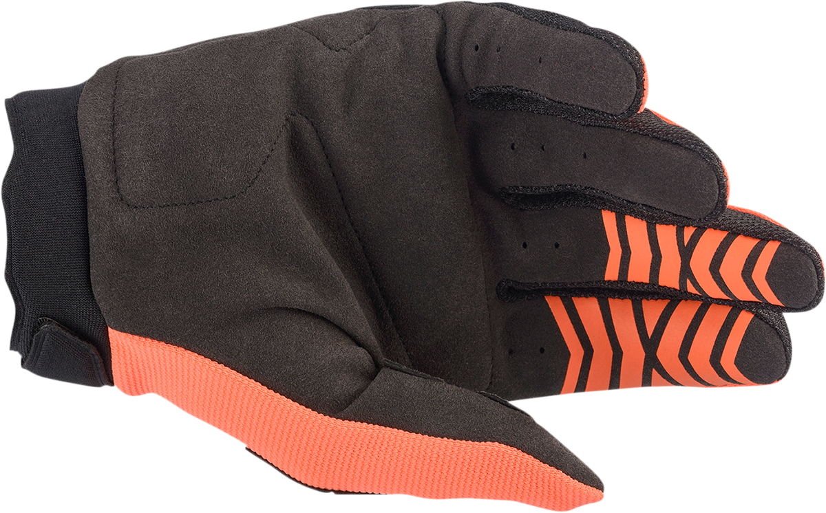 GUANTE INFANTIL ALPINESTARS FULL BORE NARANJA NEGRO