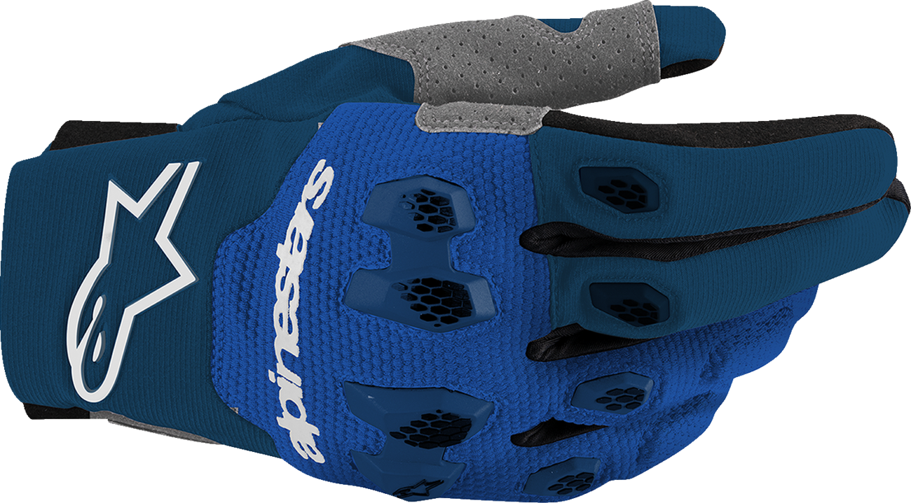 GUANTES ALPINESTARS PRO DURA AZUL MARINO/BLANCO BRILLANTE/BLANCO 2X