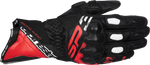 GUANTES ALPINESTARS SP-3 NEGRO/ROJO BRILLANTE/BLANCO