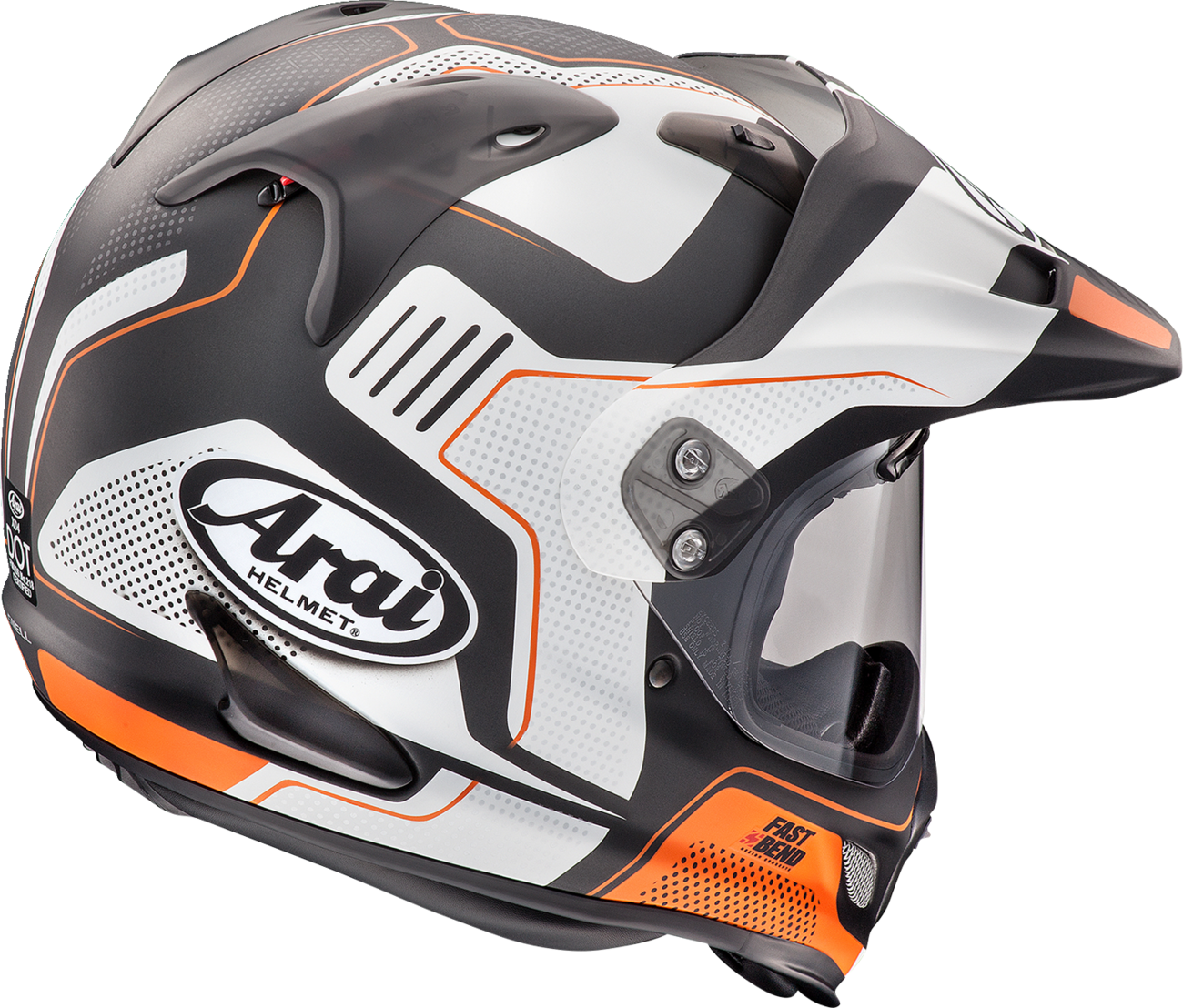 CASCO INTEGRAL ARAI XD-4 VISION ESCARCHA NARANJA