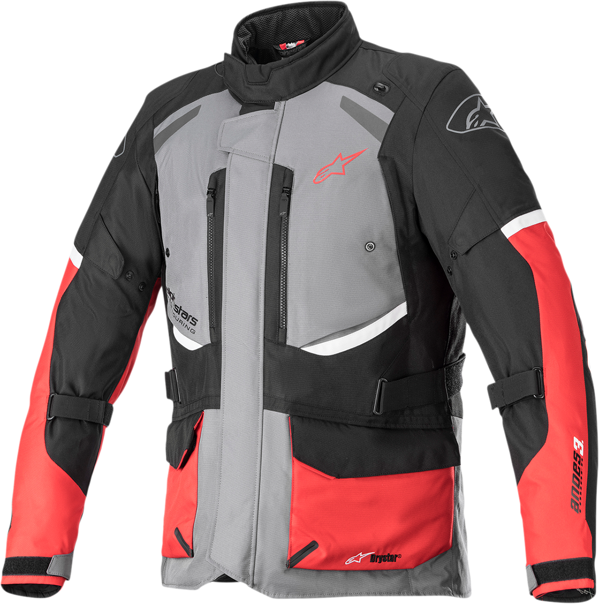 CHAQUETA ALPINESTARS ANDES V3 GRIS/NEGRO/ROJO